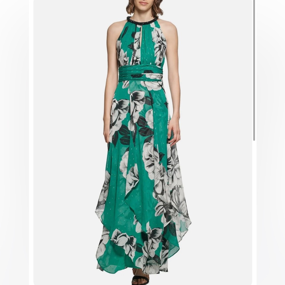 New with tag floorlength Calvin Klein dress